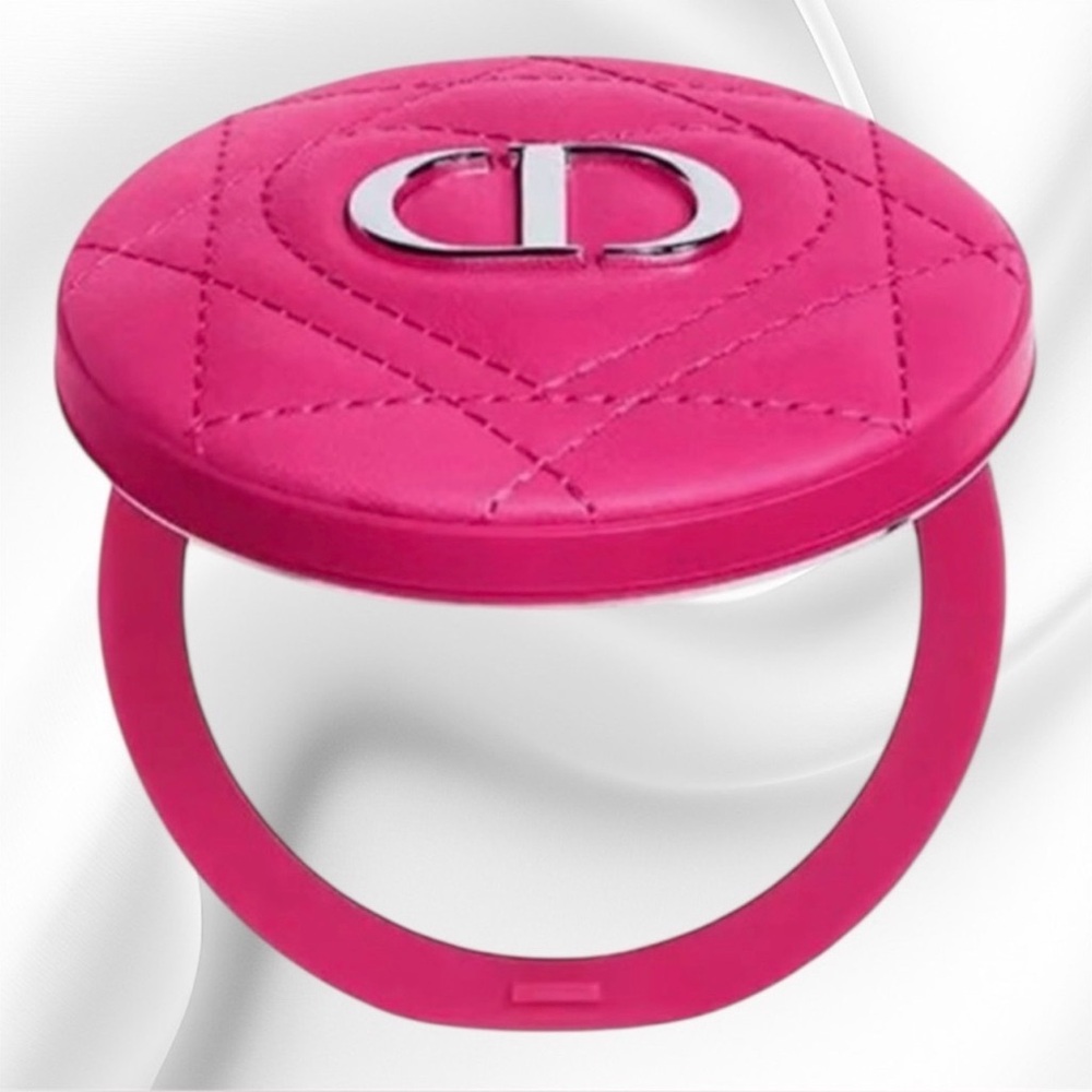 Christian Dior Barbie Pink Compact Pocket Mirror NWT
